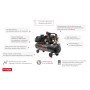 Компресор 100 л, 4 кВт, 380 В, 10 aтм, 600 л/хв., 3 циліндри STORM INTERTOOL PT-0036