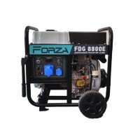 Генератор дизельний FORZA FDG8800E 220 В з електростартером