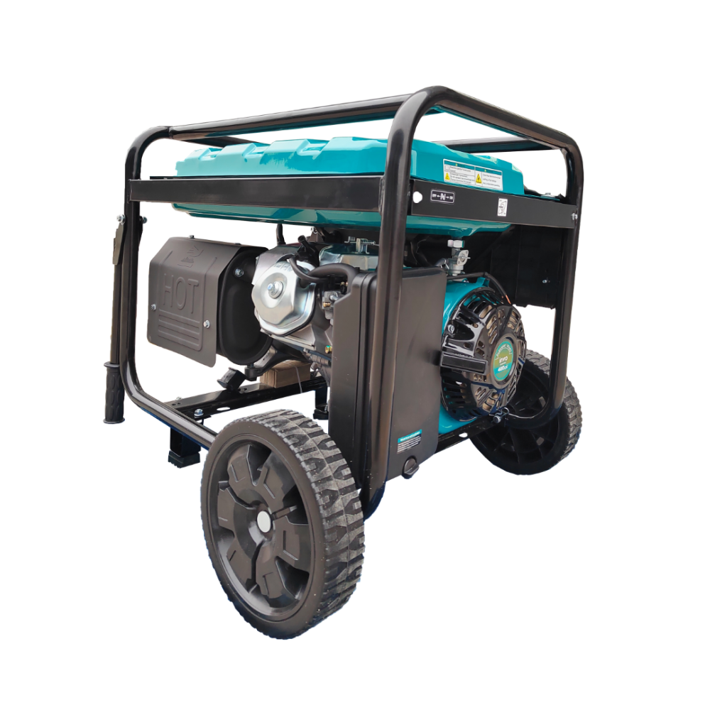 Генератор ГАЗ/бензиновий INVO H6250D-G 5.0/5.5 кВт з електрозапуском
