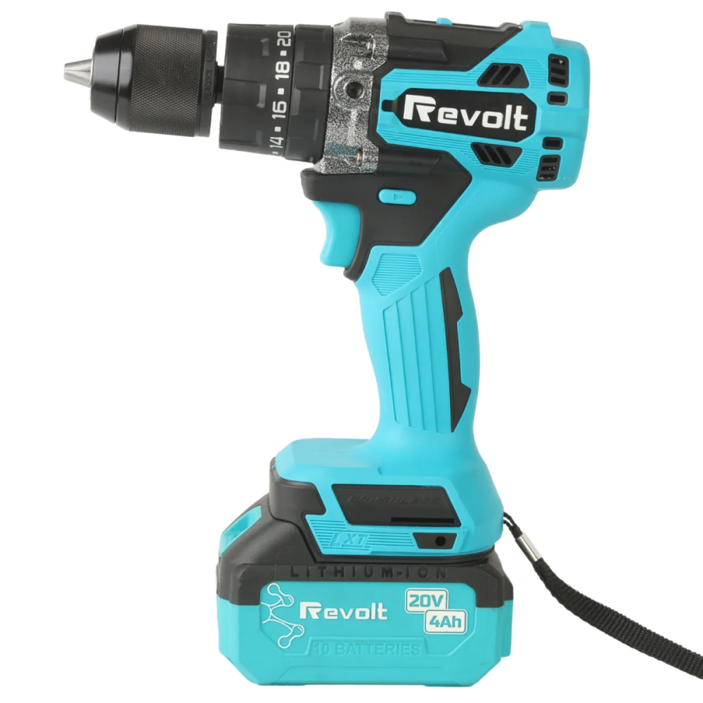 Шурупокрут акумуляторний Revolt СD 20/100T 