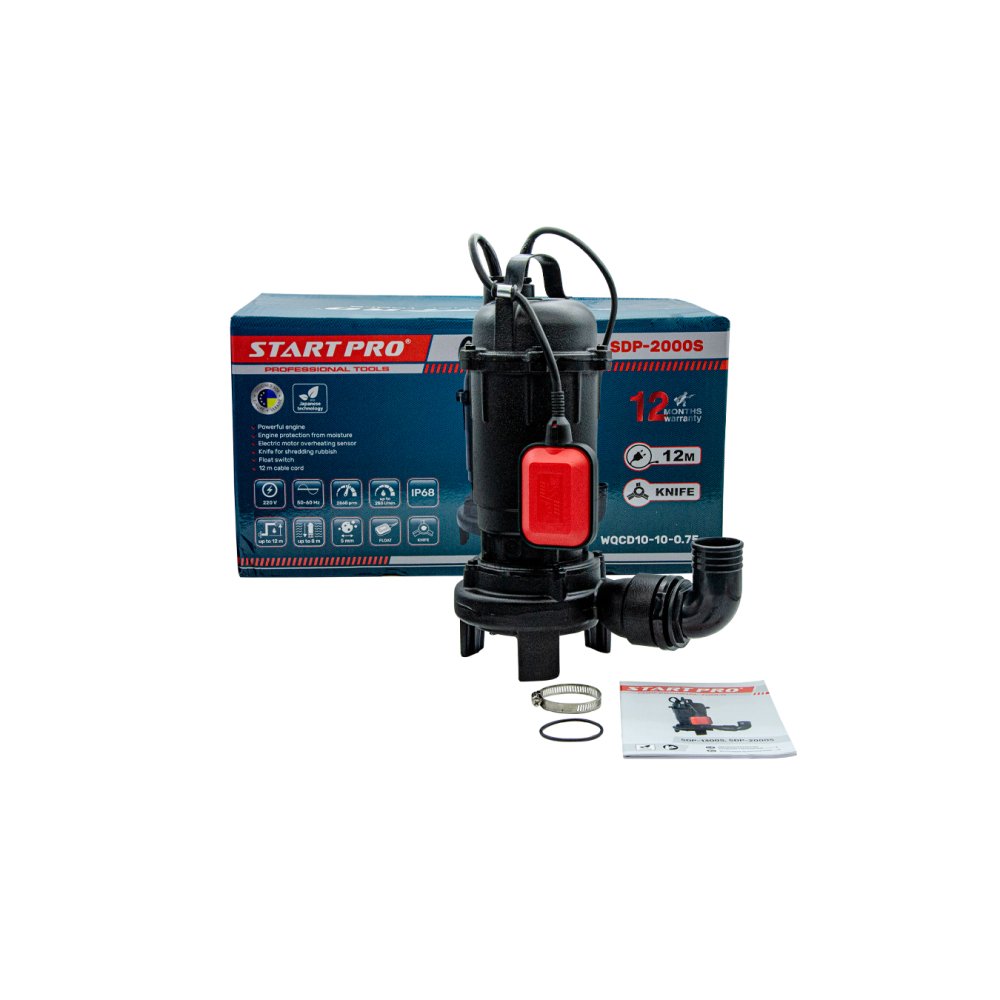 Насос каналізаційний START PRO SDP-2000S