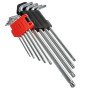 Набір ключів шестигранних подовжених Torx 9 шт. Т10–Т50 Vitals Master