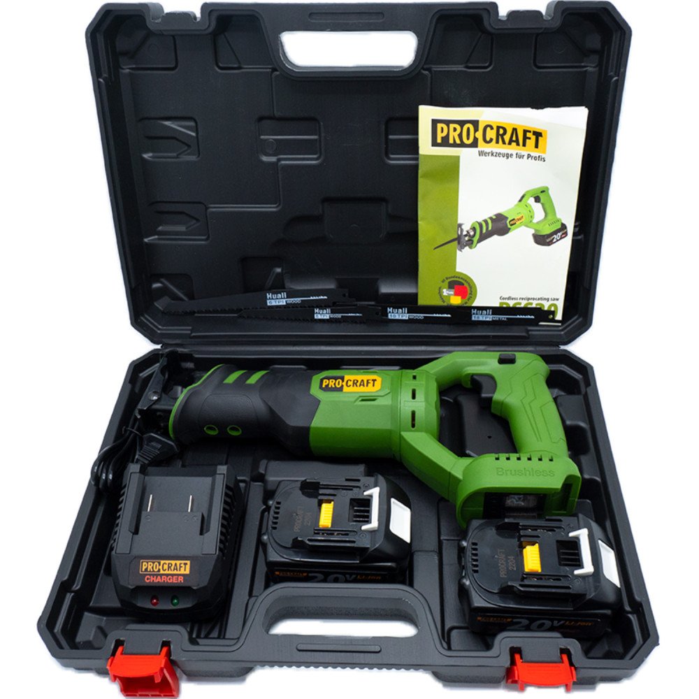Акумуляторна шабельна пила Procraft PSS20