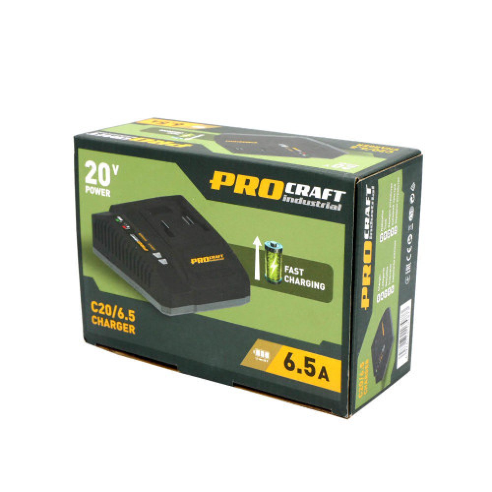 Зарядний пристрій Procraft industrial C20/6.5