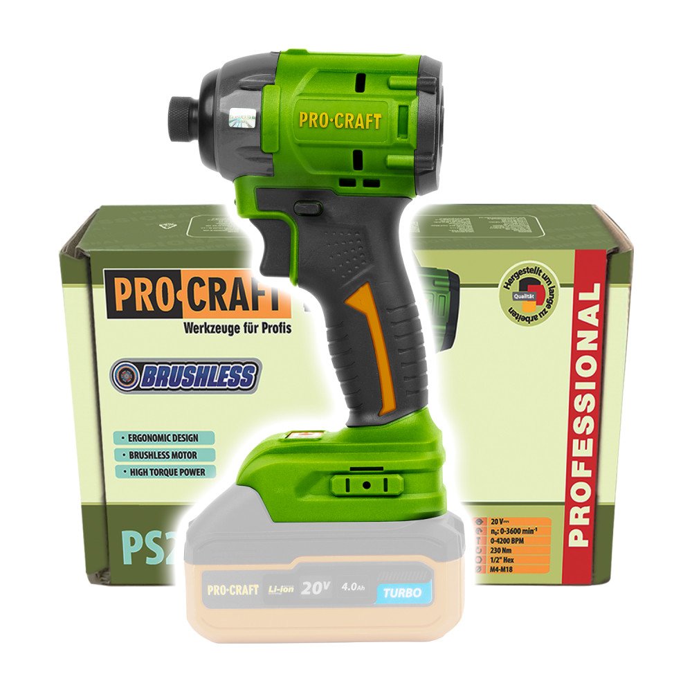 Акумуляторний гвинтоверт Procraft PS22 (Без АКБ та ЗП)