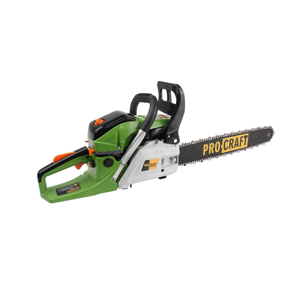 Бензопила Procraft GS-52T + Олива Procraft для ланцюга 1 л + Олива Procraft моторна 2-тактна 1 л