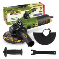 Кутошліфувальна машина безщіткова Procraft PW1550