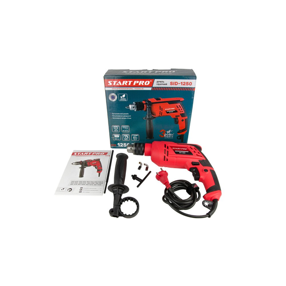 Дриль ударний Start Pro SID-1250