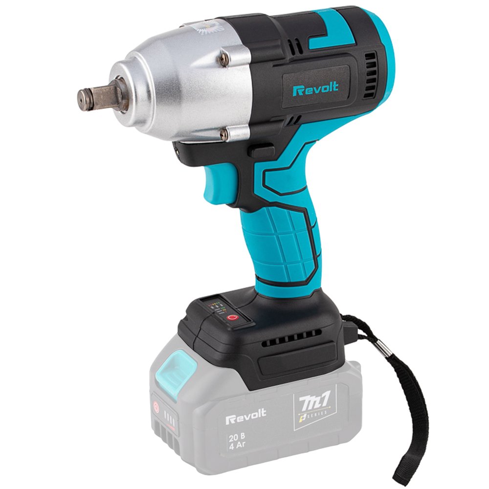 Гайковерт акумуляторний  Revolt TW 20/580 (M1 series) без акумуляторів