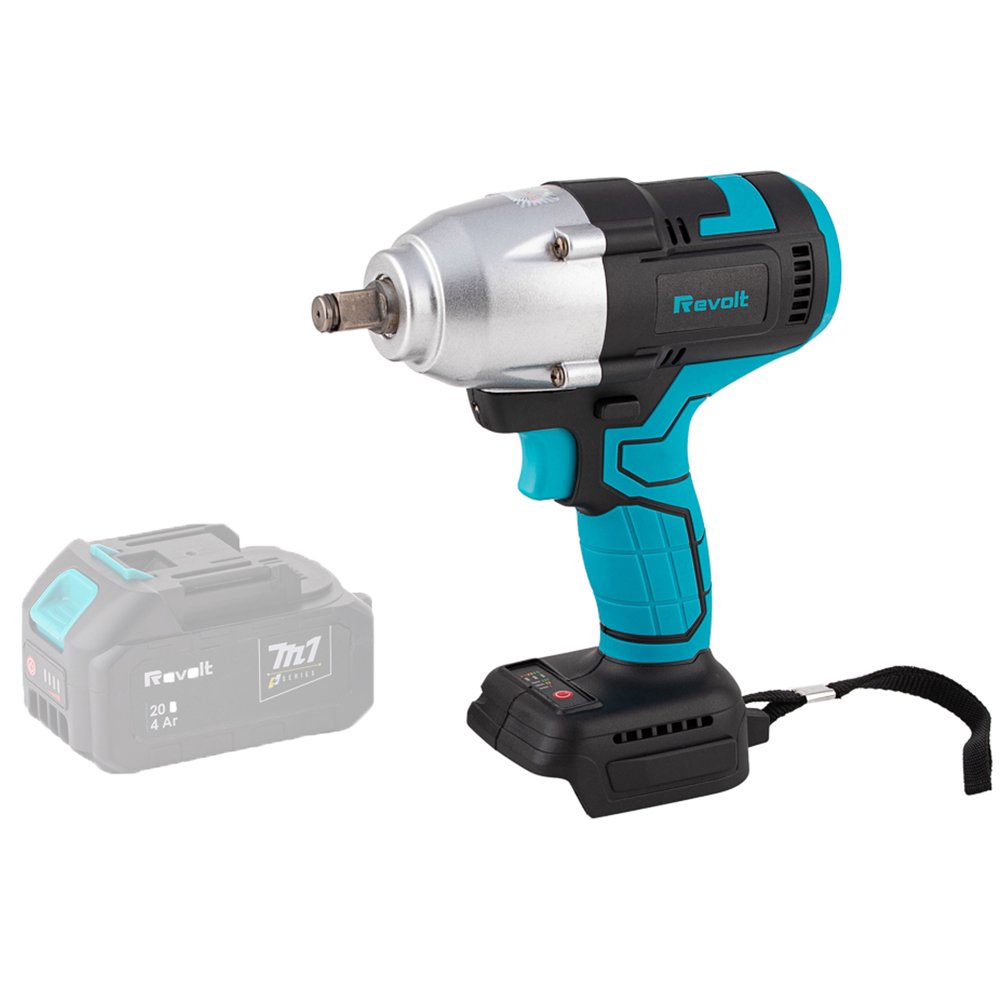 Гайковерт акумуляторний  Revolt TW 20/580 (M1 series) без акумуляторів