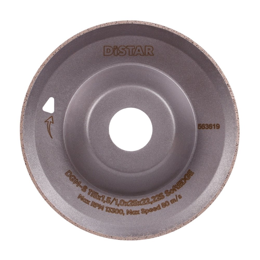 Фреза алмазна DGM-S 115x1,5/1,0x25x22,225 SoftEDGE (10170429045)