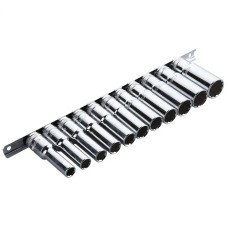 Довгі головки 1/2" 78 мм, комплект 11шт BOXO