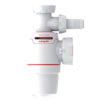 Сифон для раковини Neo Air 1¼×Ø40мм з підведенням WIRQUIN (9541357)