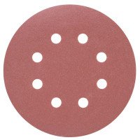 Шліфувальне коло 8 отворів Ø125мм P240 (10шт) SIGMA (9122711)