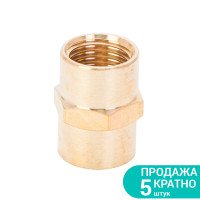 З'єднання FT 1/4" × 1/4" (латунь) SIGMA (7025111)