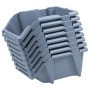 Набір лотків для металовиробів 8шт з кріпленнями (сірий) SIGMA (7418291)