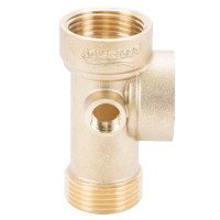 З'єднувач п'ятививідний 80мм 1”М×1”F×1”F×1/4”M×1/4”F ∠180° AQUATICA (779599)