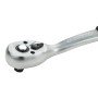 Ключ-тріскачка з вигнутою ручкою 3/8" 200мм 72T CrV SIGMA (6050081)
