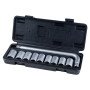 Набір торцевих насадок 1/2" 9шт + вороток (кейс) GRAD (6003035)