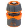 Конектор 1/2" швидкознімний для шланга 1/2" аквастоп із замком (ABS+TPR) FLORA (5015434)