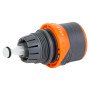 Конектор 1/2" швидкознімний для шланга 1/2" аквастоп із замком (ABS+TPR) FLORA (5015434)