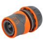 Конектор 1/2" швидкознімний для шланга 3/4" аквастоп із замком (ABS+TPR) FLORA (5015454)