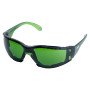 Окуляри захисні з обтюратором Zoom anti-scratch, anti-fog (зелені) SIGMA (9410881)