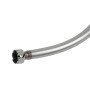 Шланг для душу 1/2" PVC 3-х шаровий з підшипником сріблястий 150см AQUATICA XB-0173 (9791611)