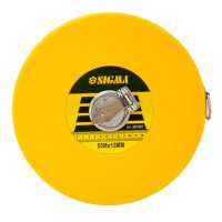 Рулетка скловолокно 50м×13мм SIGMA (3831501)