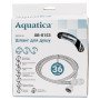 Шланг для душу 1/2" SS хромований розтяжний з підшипником 150-210см AQUATICA XB-8153 (9792020)