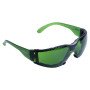 Окуляри захисні з обтюратором Zoom anti-scratch, anti-fog (зелені) SIGMA (9410881)