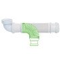 Сифон для раковини Senzo 1¼×Ø32мм WIRQUIN (9541526)