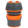 Конектор 1/2" швидкознімний для шланга 3/4" аквастоп із замком (ABS+TPR) FLORA (5015454)