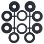 Щітка дротяна дископодібна Ø200мм Ø32мм (латунована) SIGMA (9012371)