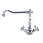 Змішувач ARNO 1/2" для кухні Г-вилив на шпильці CORSO 9679100 (FE-5B252C)