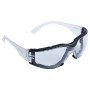Окуляри захисні з обтюратором Zoom anti-scratch, anti-fog (прозорі) SIGMA (9410851)