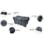 Контейнер для інструментів 45л Profi 605×383×325мм ULTRA (7402482)