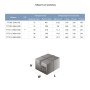 Насос свердловинний вихровий 0.75кВт H 54(30)м Q 40(20)л/хв Ø75мм AQUATICA (DONGYIN) 3SKm100 (777302)